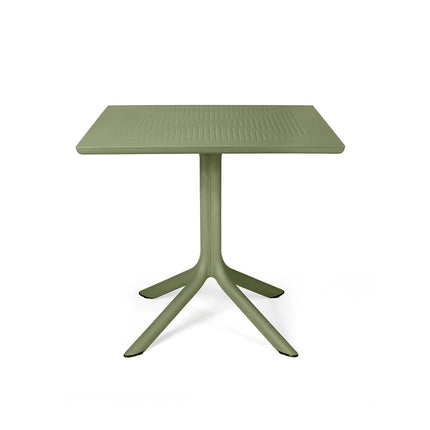 Nardi Clip 80 Outdoor Table AGAVE outdoor furniture Custom Wood Designs Outdoor outdoor-furniture-bianco-nardi-clip-80-outdoor-table-51582293213527