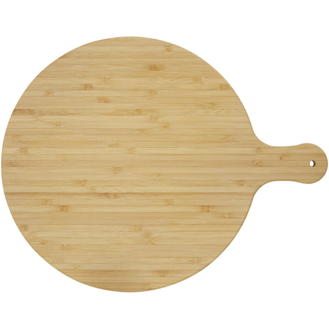 Round bamboo cutting board pack of 25 Custom Wood Designs __label: Multibuy roundcuttingboardbamboocustomwooddesigns