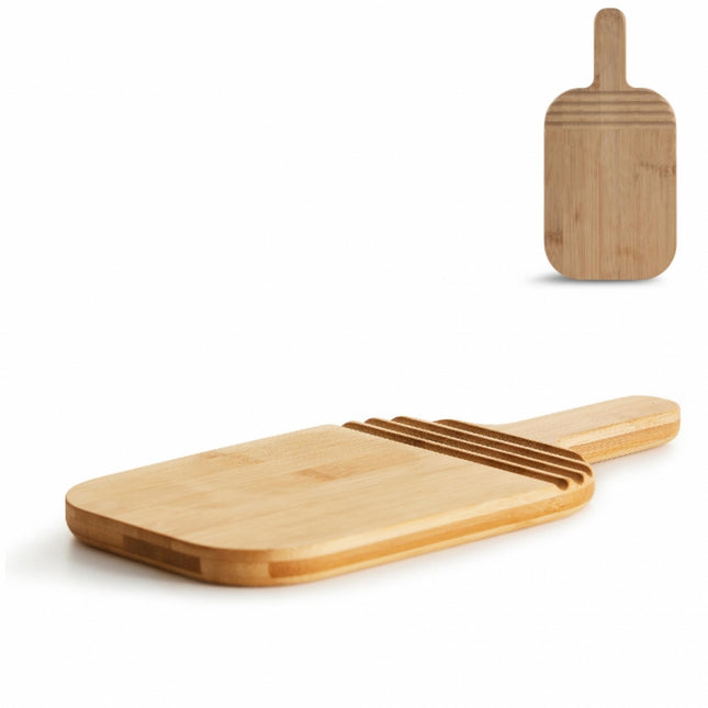 Small cutting & serving board 26.5x13cm pack of 25 Custom Wood Designs __label: Multibuy smallservingboardscustomwooddesigns