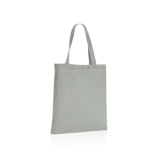 Cotton Tote Bag 40x3x38cm 1454g pack of 250 Grey Custom Wood Designs __label: Multibuy __label: Upload Logo unbranded-black-cotton-tote-bag-40x3x38cm-1454g-pack-of-250-53613357400407