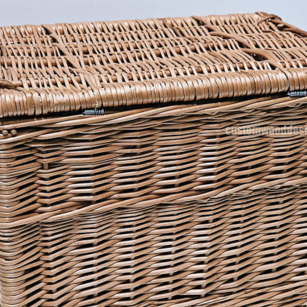 10 x Wicker Hamper Basket Large 40 X 30 X 30cm Wicker Hamper Basket Custom Wood Designs Gifting basket hamper basket Retail display basket wicker basket wicker-hamper-basket-with-black-fabric-lining-10-x-wicker-hamper-basket-large-40-x-30-x-30cm-53613681770839