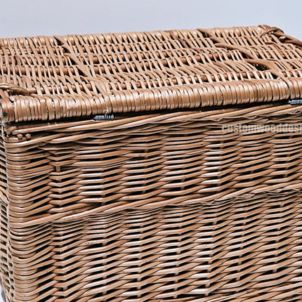 10 x Wicker Hamper Basket Large 40 X 30 X 30cm Wicker Hamper Basket Custom Wood Designs Gifting basket hamper basket Retail display basket wicker basket wicker-hamper-basket-with-black-fabric-lining-10-x-wicker-hamper-basket-large-40-x-30-x-30cm-53613683867991