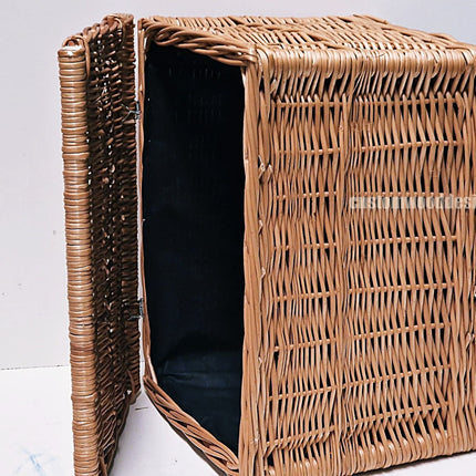 10 x Wicker Hamper Basket Large 40 X 30 X 30cm Wicker Hamper Basket Custom Wood Designs Gifting basket hamper basket Retail display basket wicker basket wicker-hamper-basket-with-black-fabric-lining-10-x-wicker-hamper-basket-large-40-x-30-x-30cm-53613684719959_729ce089-4276-4963-b8b5-385c76bf29ad