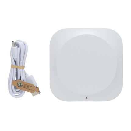 Recycled plastic and cork 10W wireless pack of 25 Custom Wood Designs __label: Multibuy wirelesscorkchargercustomwooddesigns